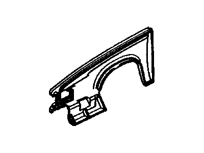 Cadillac 25601113 Fender