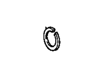 GMC 682653 RING,TRANSFER CASE INPUT GEAR THRUST WASHER BACKING PLATE RETAINER(1.82" FREE INSIDE DIAMETER X .094" THICK)(4.412)