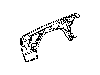 Oldsmobile 22506840 Inner Panel