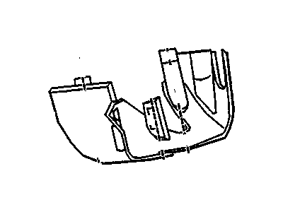 1993 Buick Skylark Steering Column Cover - 22555442