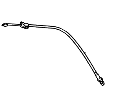 Chevy 10163879 CABLE, TRANS THROTTLE VALVE (1989-91)