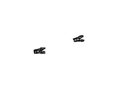 Pontiac 22569174 Air Distributor Retainer Clip