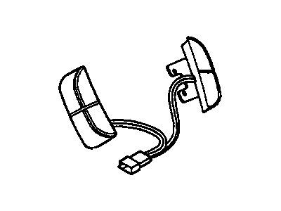 Buick 16194544 Horn Switch
