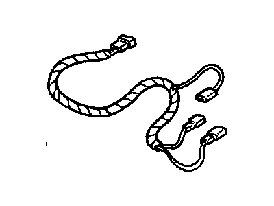 Cadillac 12126020 CONNECTOR,INLINE-TO HEATED SEAT ELEMENT(GREEN)(2-WAY MALE)(W/LEADS)(2.694)