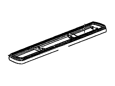 Buick 14082535 Upper Console