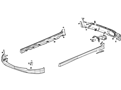 Chevy 42348191 TRIM PKG,BODY ACCESSORY(INCLUDES 2-30)(RED)(INSTALL 2.00)(5.7577 KGS)