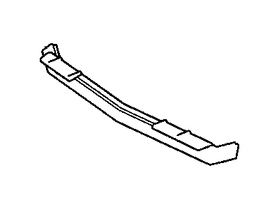 GM 10067394 Valance Panel 10067394 GM Valance Panel Illustration 1 of 1