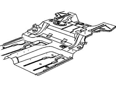 GM 20713262 Nut, Rear Compartment Floor/Access