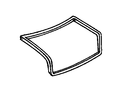 1997 Cadillac DeVille Weather Strip - 3546352