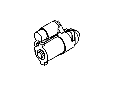 GM 96843582 Starter, Starter Motor