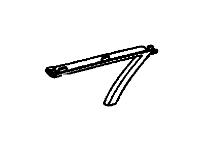 Oldsmobile 10080946 Upper Quarter Trim