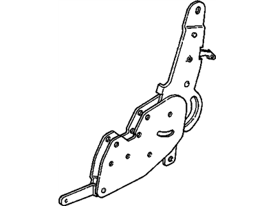GM 16605556 Recliner, Front 16605556 GM Recliner, Front Illustration 1 of 1