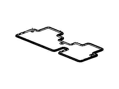 GM 25942938 Mat Package, Rear Floor(Carpet Insert)