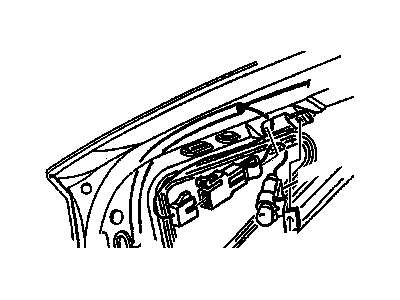 Buick 10179851 Trunk Lamp