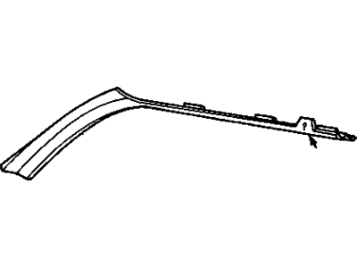 Pontiac 10078690 Interior Molding