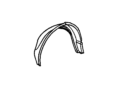 Oldsmobile 20731505 Outer Wheelhouse