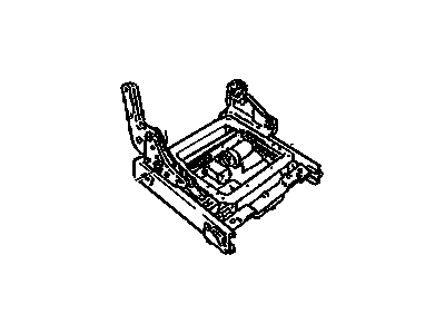 88993286 GM Adjuster, Front Seat Adjuster Illustration 1 of 1