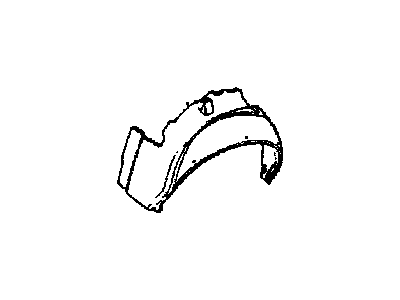 Chevy Chevette Fender Splash Shield - 363078