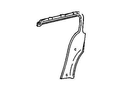 Pontiac 20701072 Lock Pillar Trim
