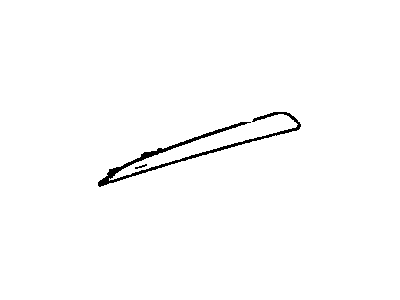 Cadillac 22786332 APPLIQUE,REAR SIDE DOOR TRIM PANEL(PART OF 1)(INCLUDES 5)(SAPELE RAVEN)