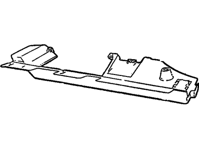 25603394 GM Sound Absorber, Passenger Side Illustration 1 of 1