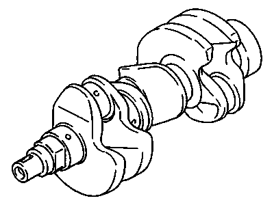 Chevy Sprint Crankshaft - 96055086