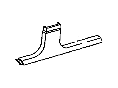 Chevy 10223440 Pillar Trim