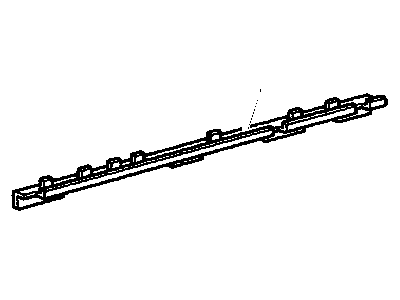 10228962 GM Rear Sill Plate Support, Passenger Side Illustration 1 of 1