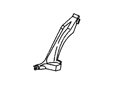 Chevy 10223432 Lock Pillar Trim