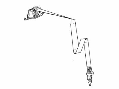 Chevy 84494180 Lap & Shoulder Belt