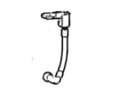 Chevy 12639312 HOSE,FUEL FEED(INCLUDES 5,6)(RH SIDE OF PUMP, W/ BANJO FITTING)