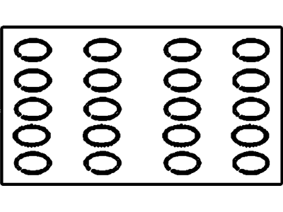 GM 93740226 Ring Kit, Engine Piston