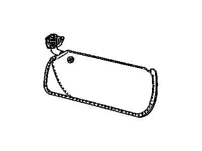 Pontiac 12505385 Sunvisor