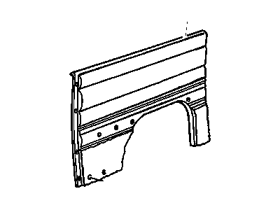 Chevy 15998728 Body Side Trim