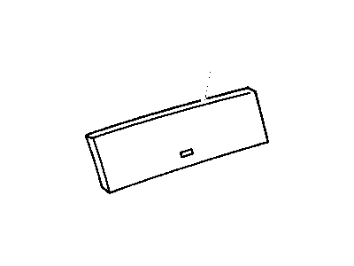 Pontiac 10036878 Crash Pad
