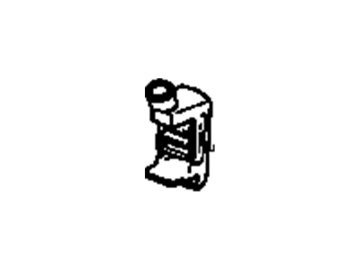 25525349 GM Air Outlet, Driver Side Illustration 1 of 1