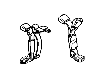 Oldsmobile Cutlass Seat Belt - 12369761