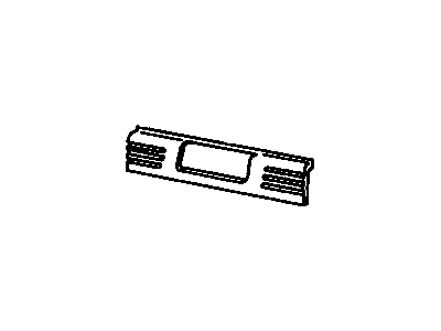 GM 12510202 Molding 12510202 GM Molding Illustration 1 of 1