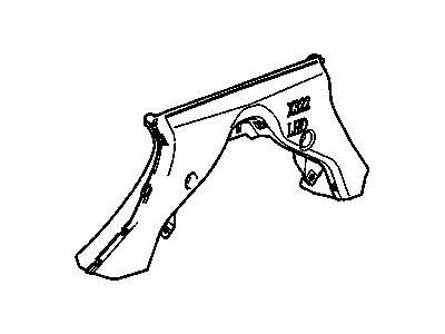 Cadillac 25781506 DUCT,FLOOR FRONT AIR OUTLET