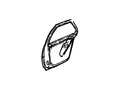 Chevy 12521828 Door Shell