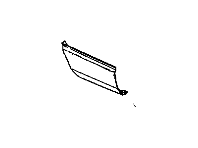 Chevy 22548867 Cover Extension