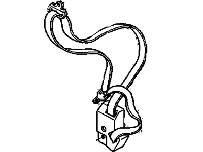 GM 12388693 Belt Kit, Front Bucket Seats, Driver Side GM 12388693 Belt Kit, Front Bucket Seats, Driver Side