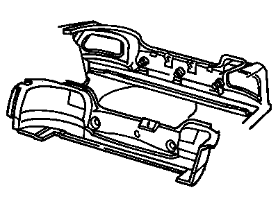 Pontiac 10253001 Rear Body Trim