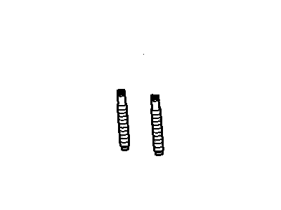 Saturn 94502147 BOLT,A/C COMPRESSOR MANIFOLD(PART OF 1)(BOLT-M8X1.25 A/C LINE ATTACHMENT)