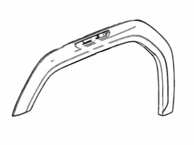 GMC 87835472 Wheel Opening Molding