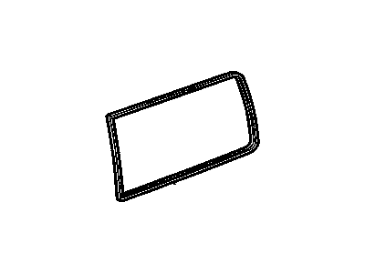 Chevy 25757242 WEATHERSTRIP,BODY SIDE UPPER REAR ACCESS PANEL