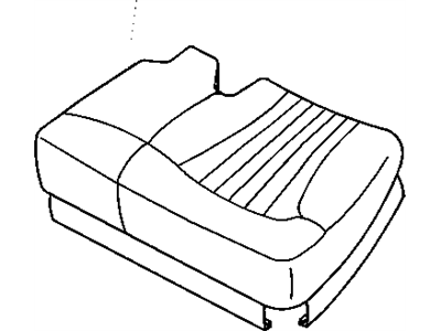 Chevy 88979636 COVER,REAR SEAT CUSHION(GRAPHITE)