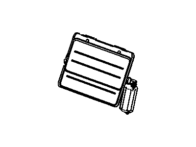 GM 90926881 Support, Front Seat Lumbar GM 90926881 Support, Front Seat Lumbar