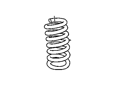 Chevy 15036690 SPRING,FRONT(CODE MNB)(MAX LOAD 27953N/6284 POUNDS)