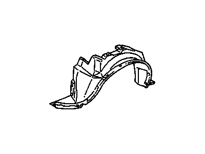 Chevy 22598617 Fender Liner